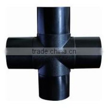 Equal Cross Tee, PE100 Injection Pipe Fittings