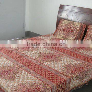 Middle East Polyester and Cotton Jacquard Bed Sheet NO.6-DJ05