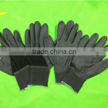 Top Quality ESD 3/4 Nitrile Coated Work Glove/Hot Sale Bodyguard Nitrile Gloves