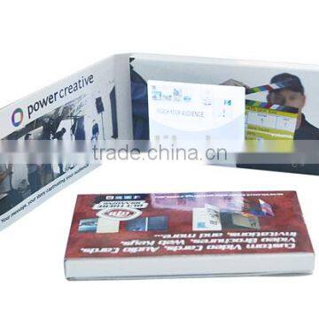 Best Selling Lcd 7" Video greeting card For Invitation/Greeting/Advertising