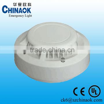 12v white factory price conventional photoelectric smoke detector