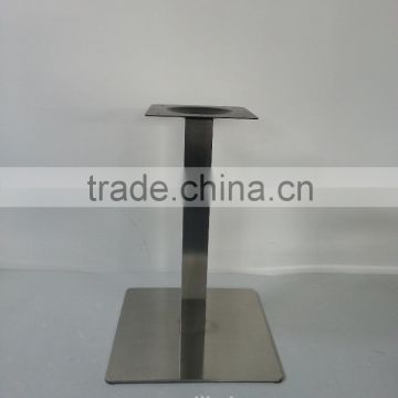 Stainless steel cafe table base
