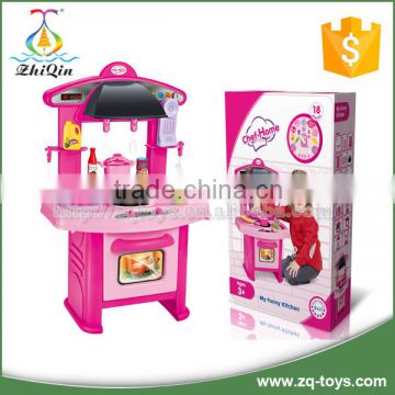 Hot promotion funny girls play kitchen toy set