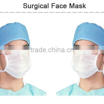 OEM Custom Molded Food Grade FDA Disposable Tie-on Face Masks