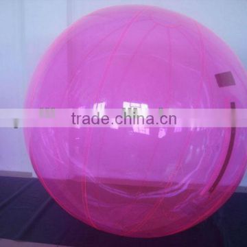 Low price pink inflatable water ball