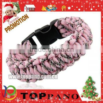 top quality latest elegant charming design survival bracelet