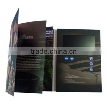 China Art and Craft Supply Factory Customized Printing 1.8" - 10" LCD Screen Christmas Card