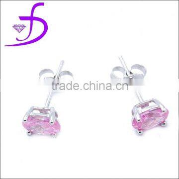 Trendy 2014 alibaba china cheap wholesale fashion design cz ear stud for girls