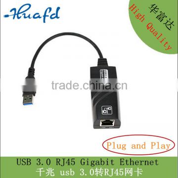USB RJ45 adapter gigabit lan 1000 Mbps usb network card for laptop