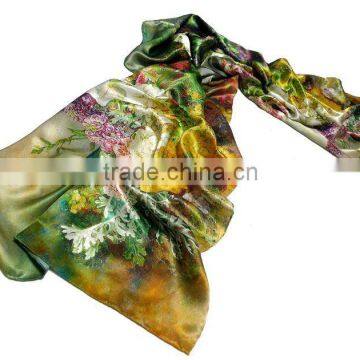 100% silk twill fabric