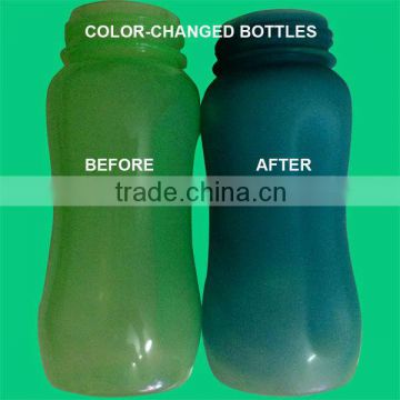 PCTG Plastic Hot Filling Bottle with Color Changed Design