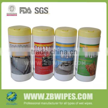 Multi-purpose Wet Wipe Car Wipes / Glass Wipes / Leather Wipes / Dashboard Wipes