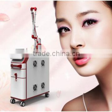 Pigmentation/freckles/birth mark and tattoo removal q-switch beauty laser device Korea TEC with CE