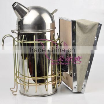 Stainless steel European bee smoker beekeeping tools for sale