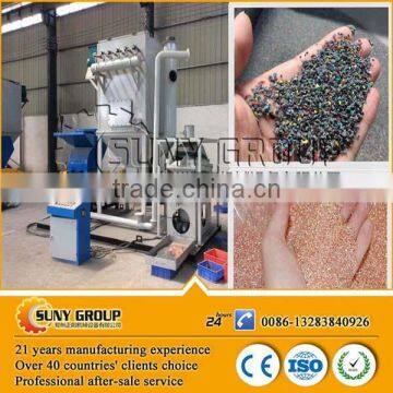 waste copper wire & waste radiator recycling machine