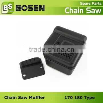 32cc 31.8KW 1.5KW 170 180 Chain Saw Muffler of 170 180 Chain Saw Spare Parts