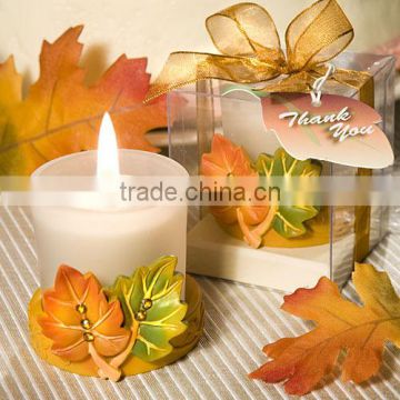 maple leaf candle holder polyresin Tea-Light holder