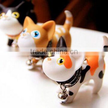 keychain factory in china,cute cat keychains,vinyl cat figurine keychain