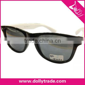 High Quality Fashion Men Sunglasses Promotion Black Plastic Sunglasses