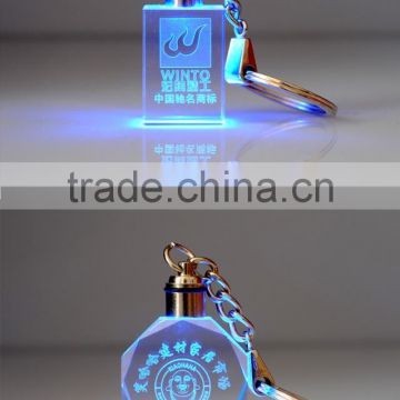 Custom design crystal cute christian keychains/wedding keychain favors