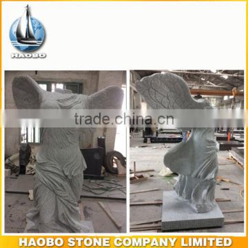High quality angle gris granit stone sclpture statue for sale