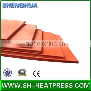 Thermal silicone rubber pad for heat press machineS
