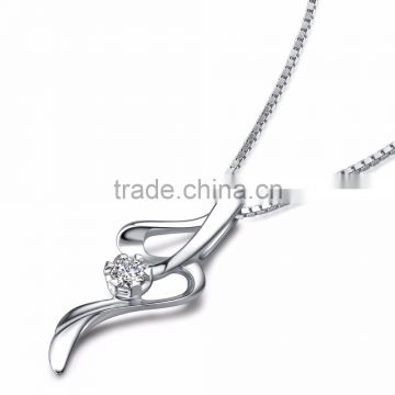 Quality Guarantee 9K Gold Jewelry Diamond Necklace Designs