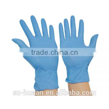 23cm Nitrile Disposable Glove With Rubber Lining
