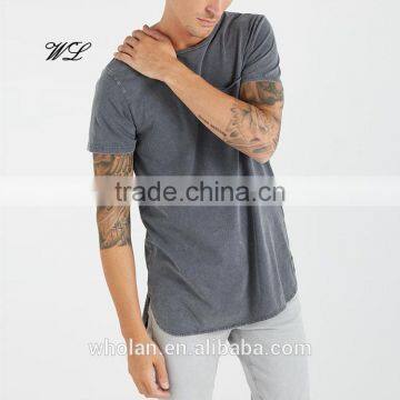 2017 Summer Man t-shirt Blank Branded Logo Cheap Apparel Cotton Stone Washed T-shirts