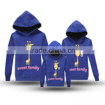wholesale customize family hoodies sweatshirt