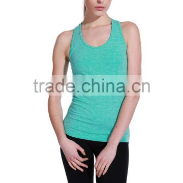OEM service women seamless vest gym tank tops