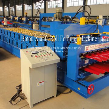 Double Deck Color Steel Roll Forming Machine