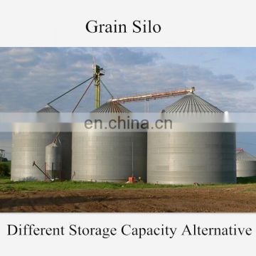 Grain steel silo used for sale sorghum silo with conveying system