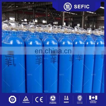 19kg steel material medical oxygen gas cylinder price with cap
