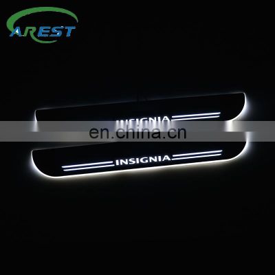 LED Door Sill scuff-Plate for Opel Insignia A Country Tourer (G09) Welcome Light Threshold Guard Protector Bar Car Acessories