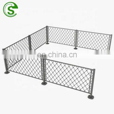 export wire mesh fence fast delivery time chain link mesh PVC coated chain link fence