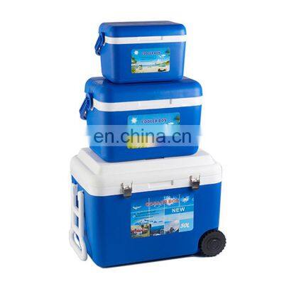 8L 20L 50L Custom Cooler Box Set  Food Can Beer Wine Ice Cold Cooler Box For Camping Picnic