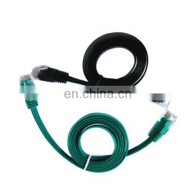 indoor use cat5e utp patch cord 24awg copper cat5e patch cable