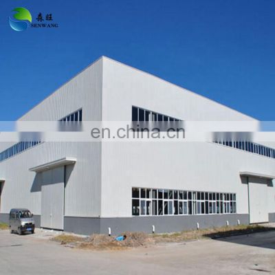 Hot Galvanized Steel Frame Building Prefabricated Steel Structure Warehouse