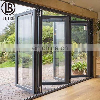 China top manufacturer high quality folding doors aluminium bifold doors aluminium bi fold doors design