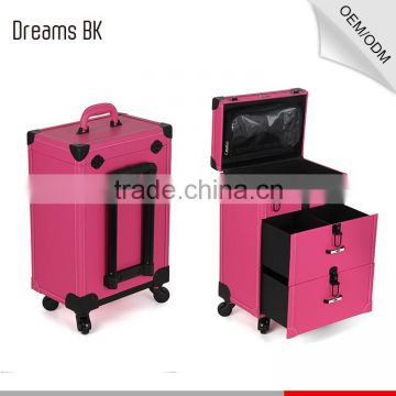 Guangzhou Wholesale Low MOQ Professional Universal Custom Compact Cosmetic Case Makeup bag