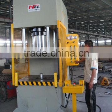 200T C frame hydraulic press with drawing for High speed