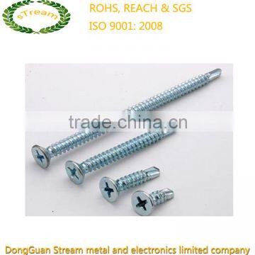 Zinc plating Self drilling Screw, roofing screw, China screw manufacturer