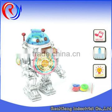 ALI BABA Popular toy cheap electric robot B/O robot toy funny sound toy plastic toys factory