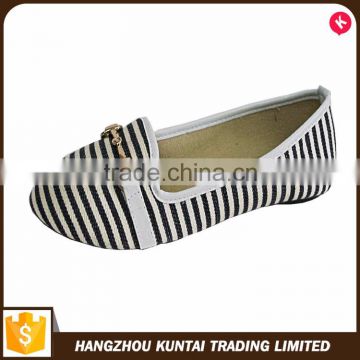 Promotional top quality china flat shoes girls