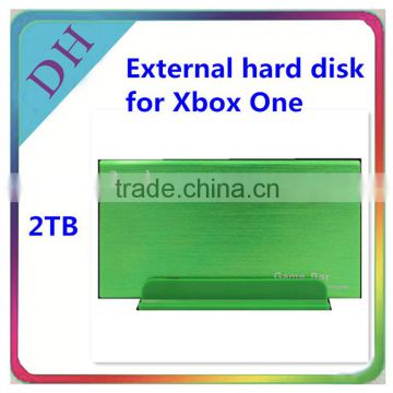 [3.5'' game drives] hdd for xbox one console original , 2tb hard disc in green game bar
