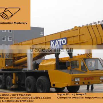 used japanese made kato 120T truck crane new arrival in shanghai