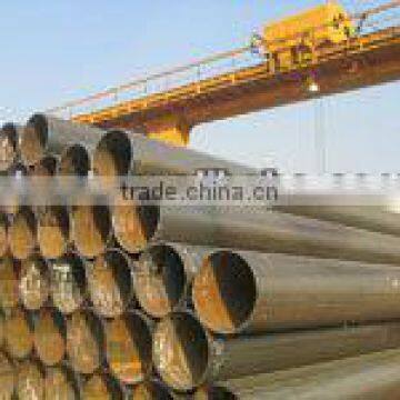 Black painted lsaw steel pipe