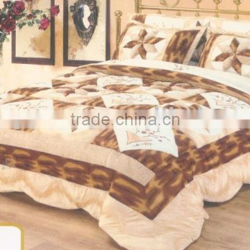 plush bedcover set