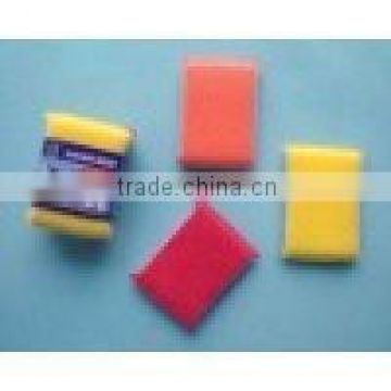 Colorful cleaning kitchen sponges